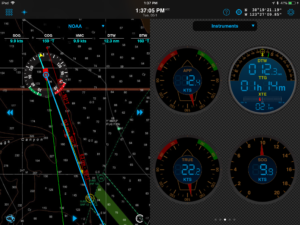 Weather4D night mode navigation