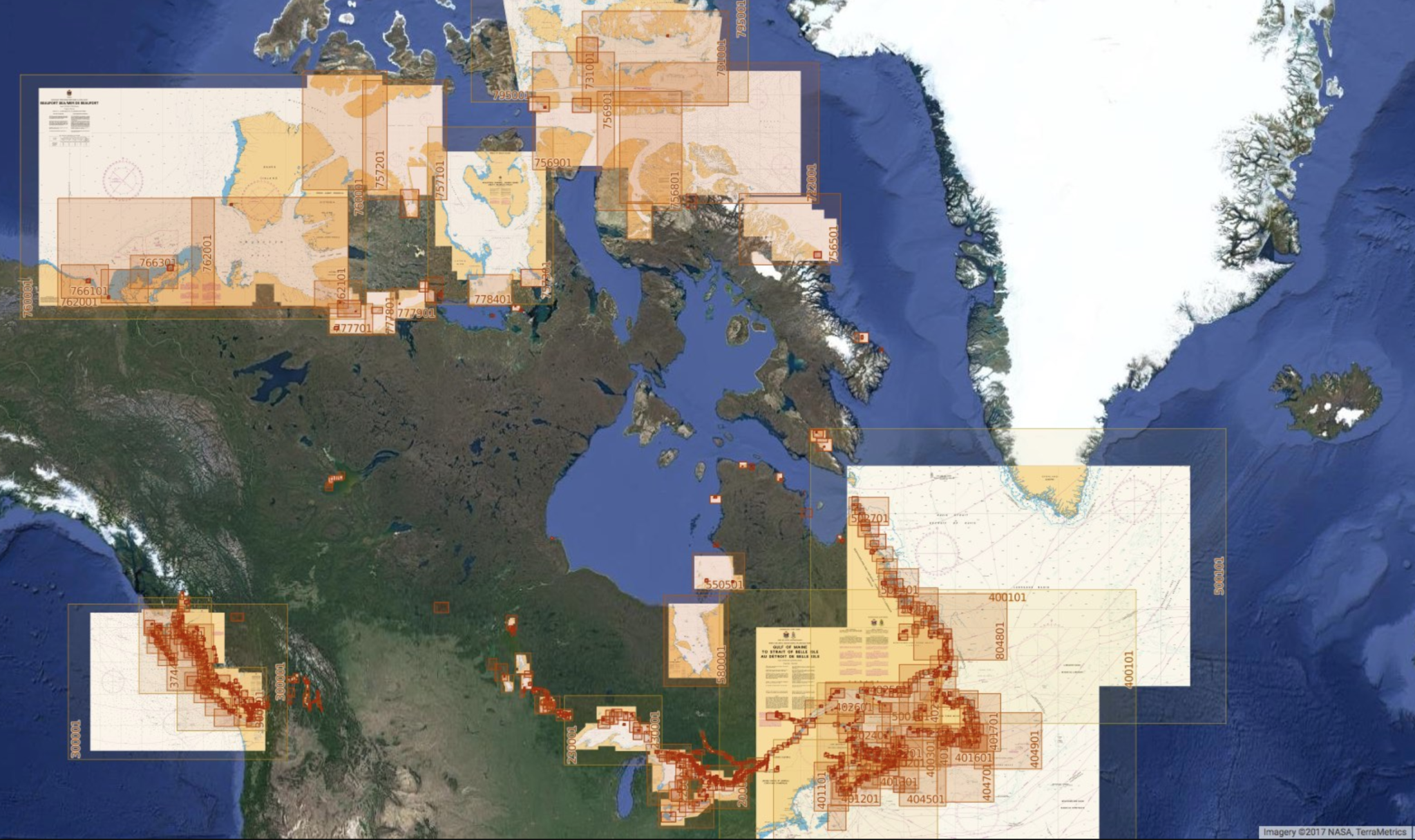 Nautical Charts Canada