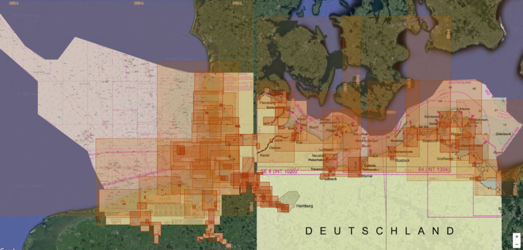 Germany BSH nautical charts