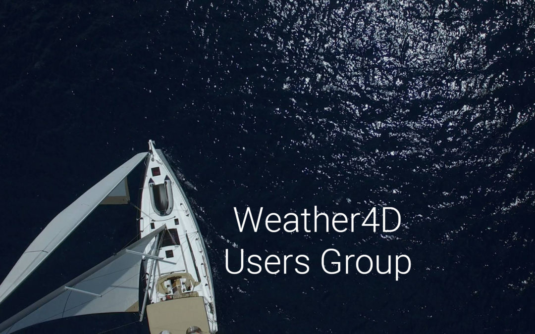 Rejoignez-nous sur le groupe des utilisateurs de Weather4D